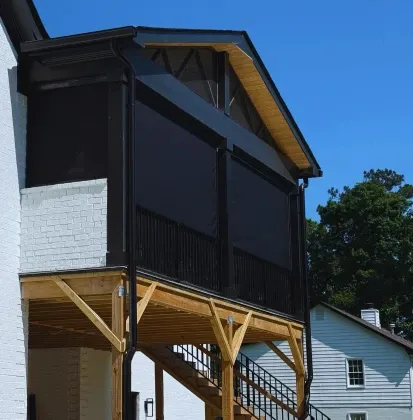 Energy-efficient plantation shutters helping control temperature in Atlanta home