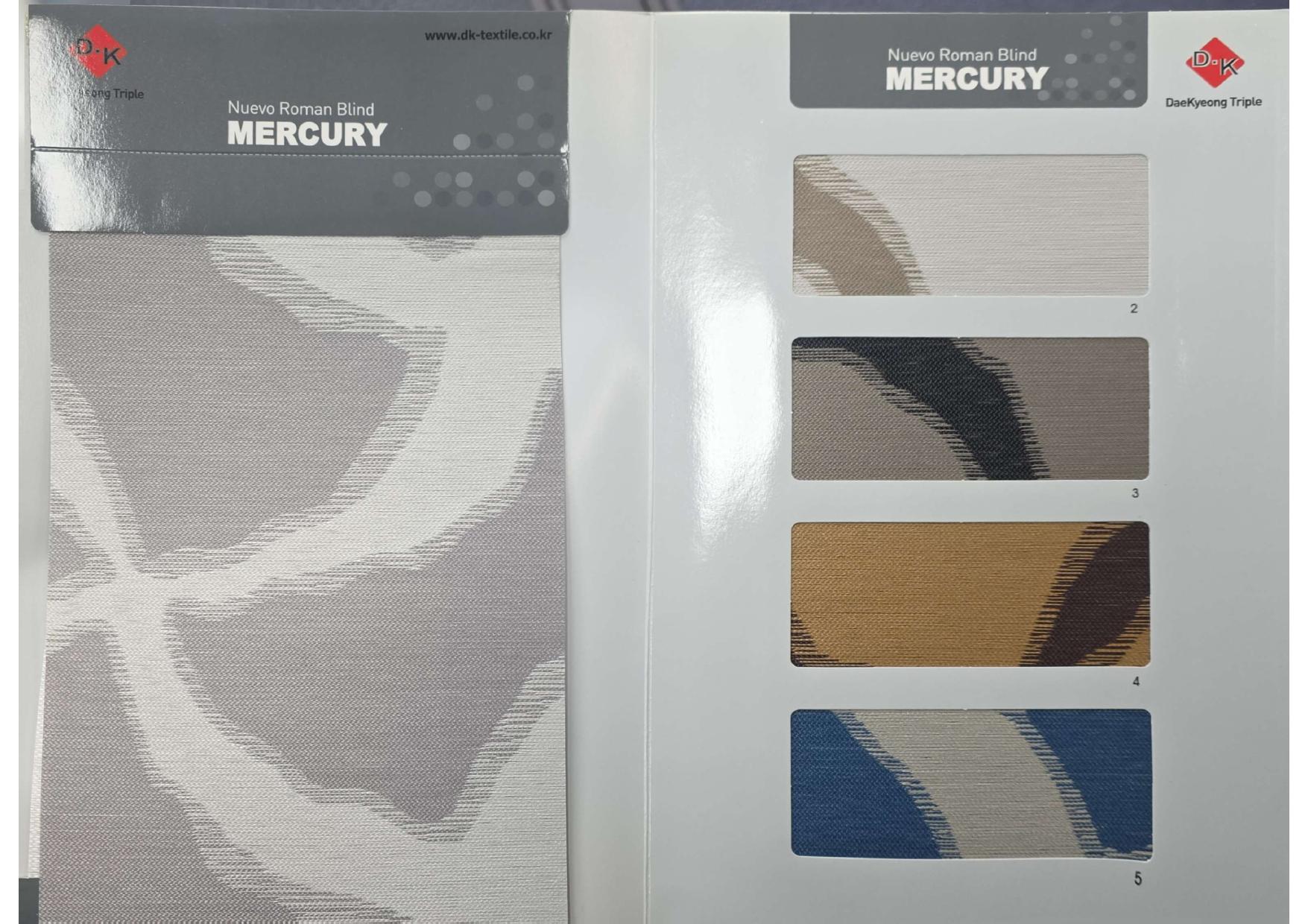 Mercury Swatches