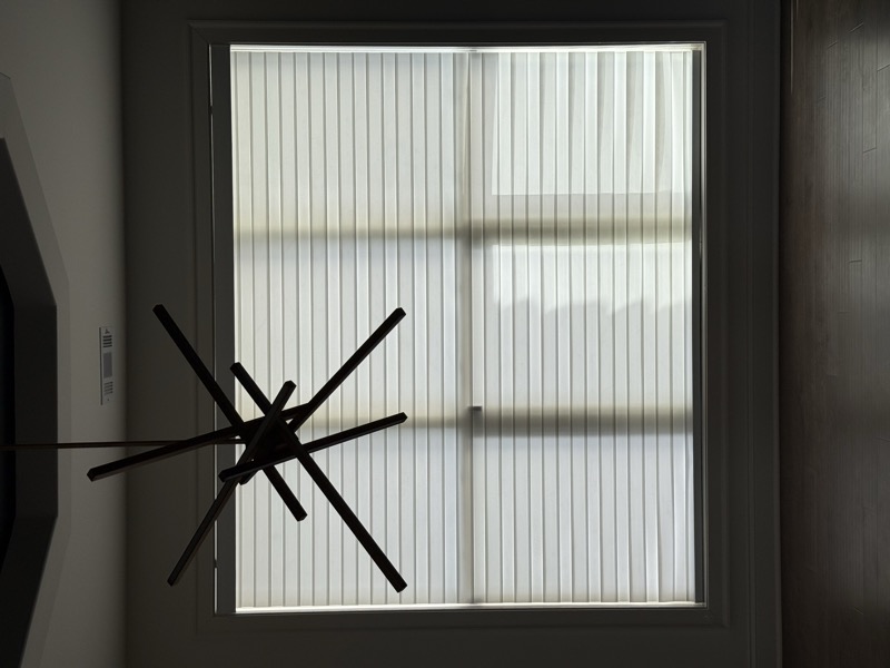 Modern Sheer Shade with Statement Light