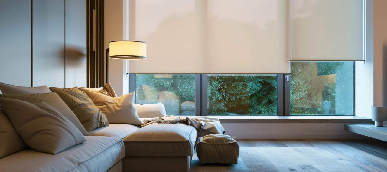 Custom Motorized Window Shades Installation