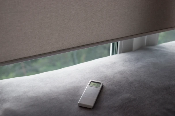 Voice control motorized shades with Alexa